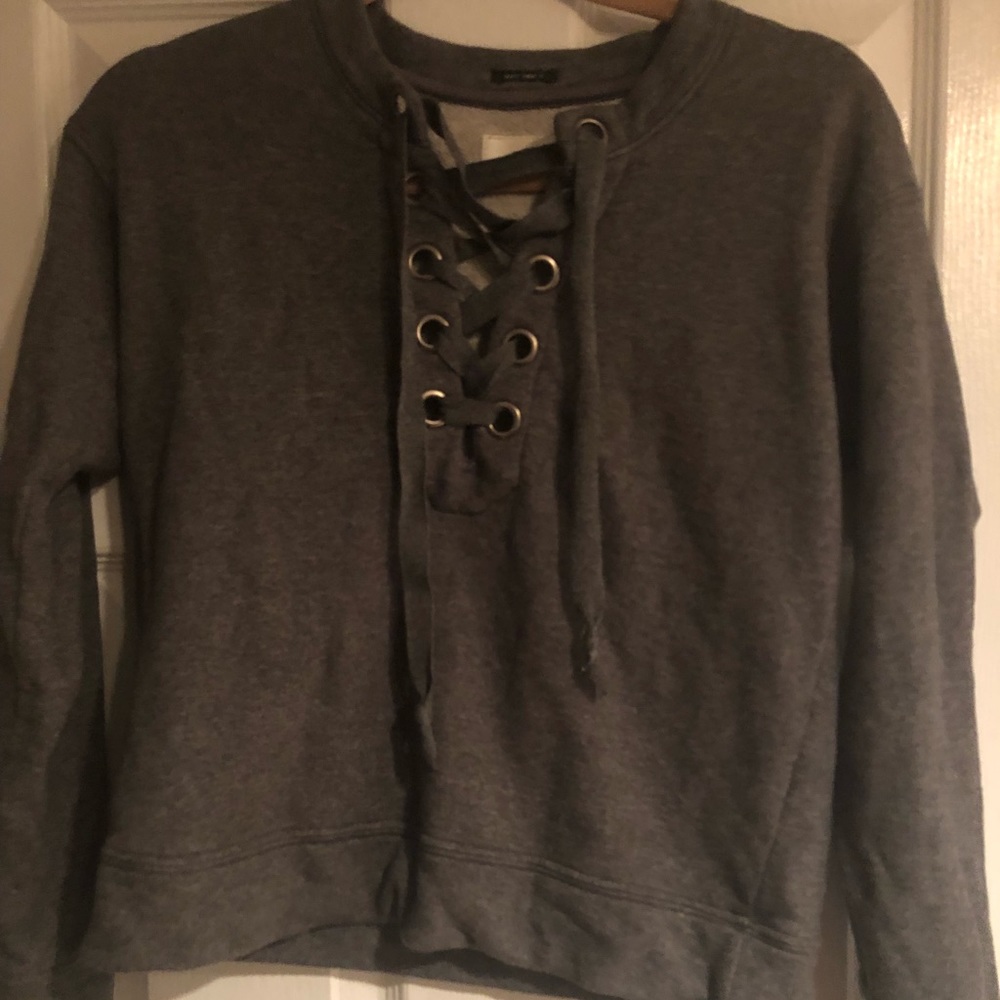 Mother grey sweatshirt